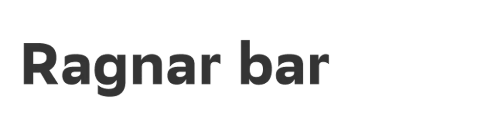 Ragnar bar