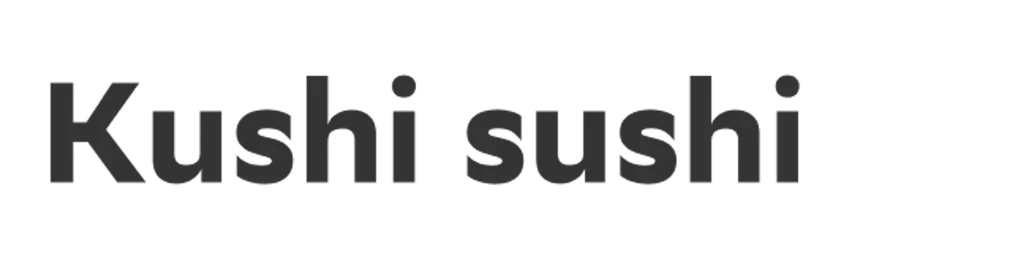 Kushi sushi