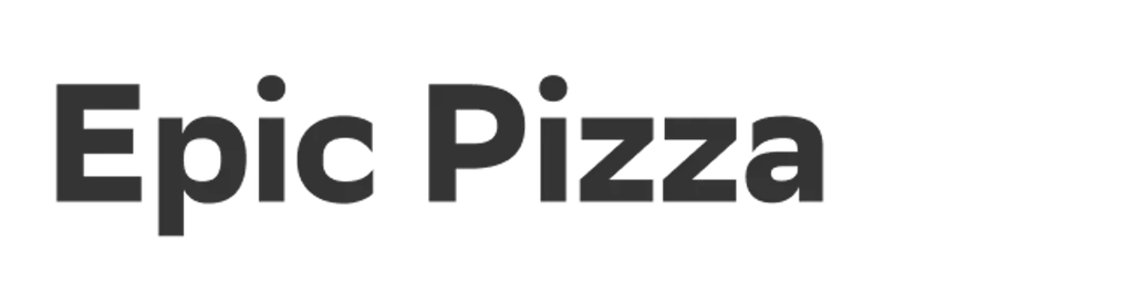 Epic Pizza